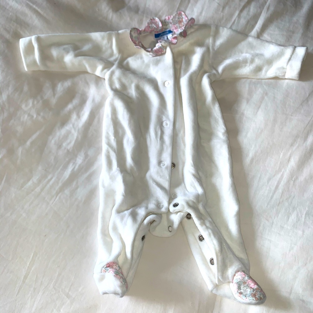 Jacadi footie 1-3 months